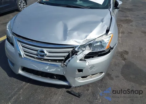 2015 Nissan Sentra Fe+ S/S/Sl/Sr/Sv from USA, damaged, VIN 3N1AB7AP8FY227893